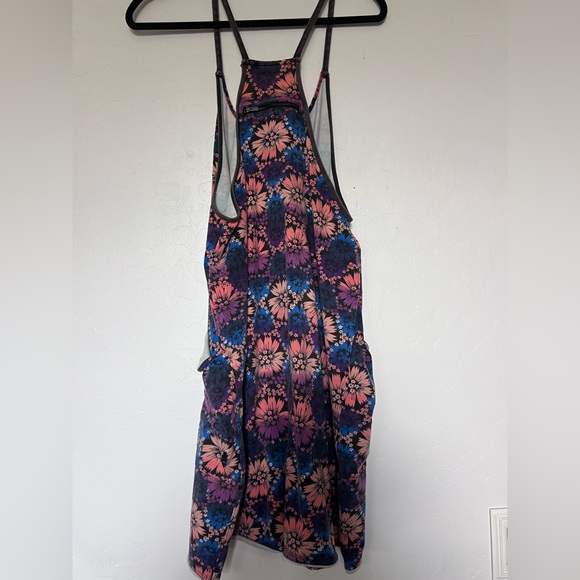 FP Movement by Free People Floral Jumpsuit - Purple and Orange - Picture 3 of 6